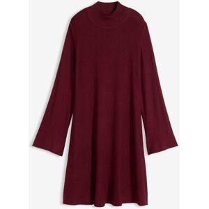bonprix Strickkleid in A-Linie aus Viskose-Mixrot 36Damen