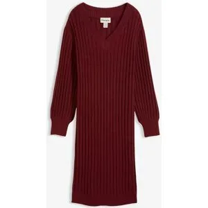 bonprix Strickkleidrot 52Damen