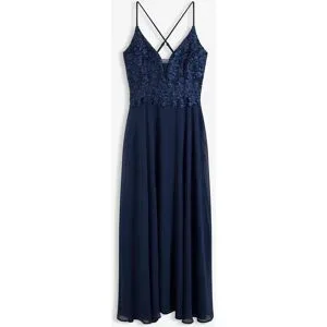 bonprix Trägerkleidblau 40Damen