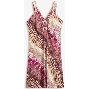 bonprix Jerseykleid in A-Liniepink 48Damen