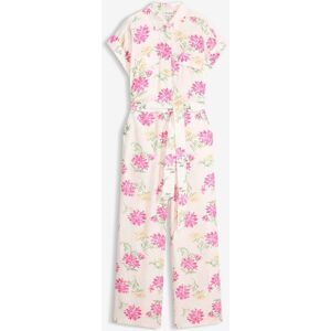 bonprix Jumpsuit aus fließendem Viskose-Mixrosa 42Damen