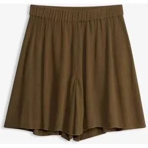 bonprix Strandshorts aus fließender Viskosegrün 52Damen