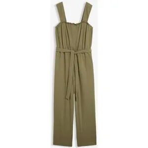 bonprix Jersey-Jumpsuit aus Baumwoll-Mixgrün 44Damen
