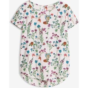 bonprix Shirtbluse figurumspielende Passform, abgerundeter, hinten etwas längerer Saum