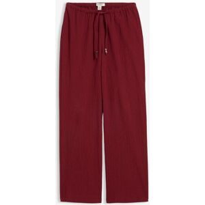 bonprix Schlupfhose aus strukturiertem Crinklerot 50Damen