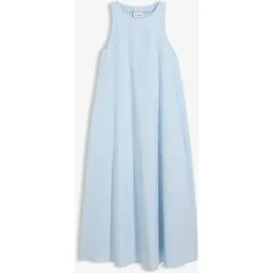 bonprix Ausgestelltes Midikleid aus Viskose-Mixblau 48Damen
