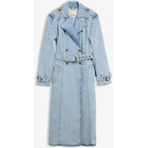 bonprix Denim Trenchcoatblau 46Damen