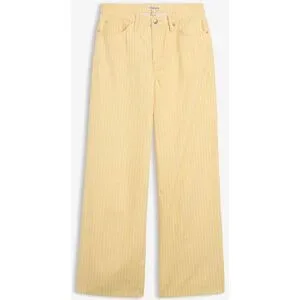 bonprix Twillhose aus reiner Baumwollegelb 48Damen