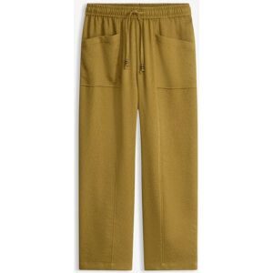 bonprix Lockere Hose aus strukturiertem Viskose-Mixgrün 40Damen
