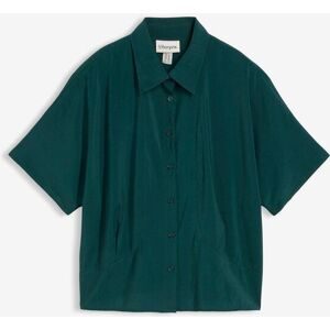 bonprix Bluse mit Fledermausärmeln aus Viskose-Mixgrün 46Damen