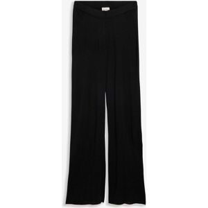 bonprix Feine Strickhose aus Viskose-Mixschwarz 40Damen