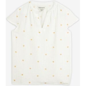 bonprix Musselin-Tunikaweiß 40Damen