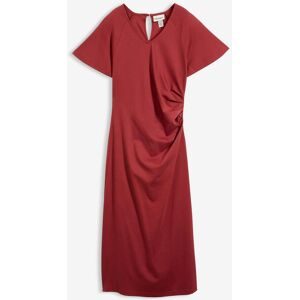 bonprix Jerseykleid aus Baumwollerot 40Damen