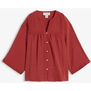 bonprix Bluse aus Viskose-Mixrot 40Damen