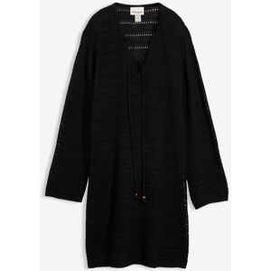 bonprix Mini-Strickkleidschwarz 36Damen