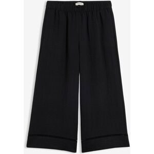 bonprix Culotte aus fließendem Viskose-Mixschwarz 46Damen