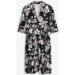 bonprix Blusenkleid aus fließender Viskoseschwarz 42Damen
