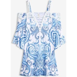 bonprix Off-Shoulder-Kleid für Partys, Off-Shoulder-Design, Halbarm, ausgestellte Passform