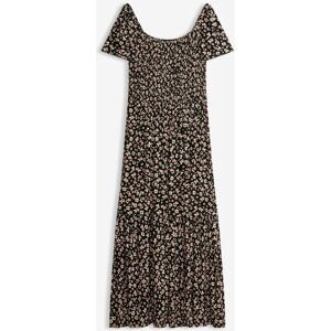 bonprix Maxikleid aus Viskose-Mixschwarz 44Damen