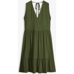 bonprix Jerseykleid aus Viskose-Mixgrün 32Damen