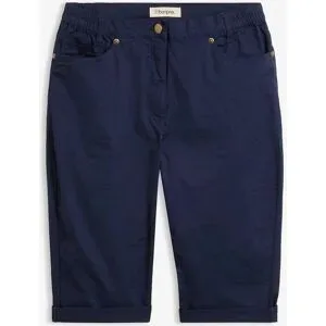bonprix Baumwoll-Bermuda mit Bequembundblau 46Damen