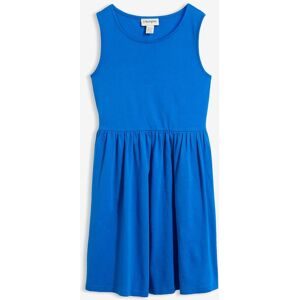 bonprix Shirtkleid bequeme Passform, ohne Ärmel, mit Eingriffstaschen, aus Baumwolle