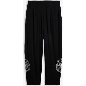 bonprix Haremshose aus Viskose, lockere Passform, mit Mandala-Print, Casual Stil