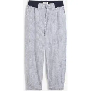 bonprix Hose mit Leinen, 7/8 Längeblau 52Damen