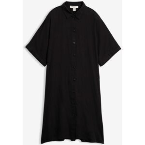 bonprix Blusenkleid aus feiner Viskoseschwarz 50Damen