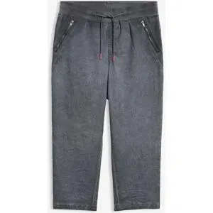 bonprix 3/4-Hose mit modischer Waschung, lockere Passform