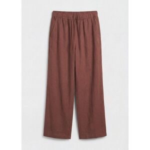 bonprix Culotte aus Leinen-Mixbraun 46Damen