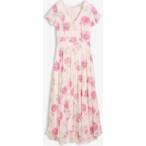 bonprix Jumpsuit mit V-Ausschnittrosa 38Damen