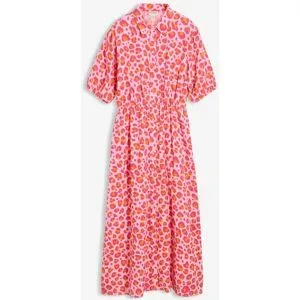 bonprix Blusenkleid aus luftigem Musselinrosa 50Damen