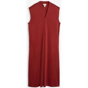 bonprix Jerseykleid aus Viskose-Mix mit Schulterpolsterrot 40Damen