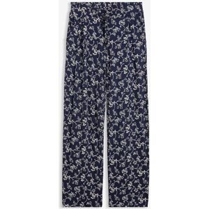 bonprix Palazzohose aus Viskose und Elasthan, mit Bequembund, lange, fliessende Form