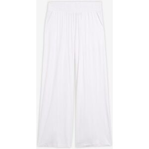 bonprix Jersey-Hose aus fließendem Viskose-Mix, 7-8-Längeweiß 56Damen