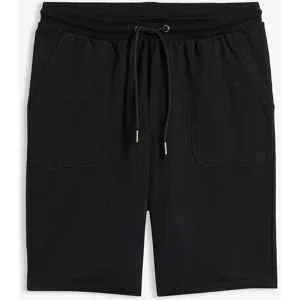bonprix Sweat-Bermuda aus reiner Baumwolleschwarz 36Damen