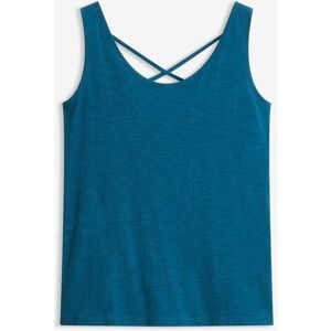 bonprix Jersey-Top aus reiner Bio-Baumwollepetrol 36Damen