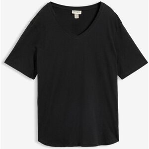 bonprix T-Shirt Oversize-Passform, Halbarm, mit tollem Knopfdetail