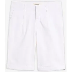 bonprix Stretch-Bermudaweiß 38Damen