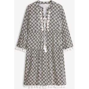 bonprix Tunika-Kleid aus softer Viskoseschwarz 40Damen