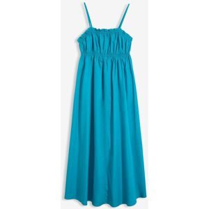 bonprix Trägerkleid aus reiner Bio-Baumwolleblau 36Damen