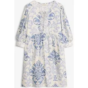 bonprix Minikleid aus Viskose-Mixblau 46Damen