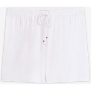 bonprix Strandshorts aus fließendem Viskose-Mixweiß 56Damen