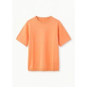 bonprix Feinstrickpullover aus reiner Bio-Baumwolleorange 48Damen
