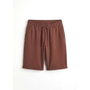 bonprix Sweat-Bermuda aus reiner Bio-Baumwollebraun 48Damen