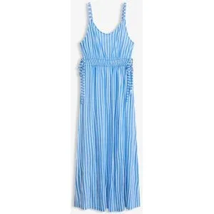 bonprix Strandkleid aus fließender Viskoseblau 40Damen