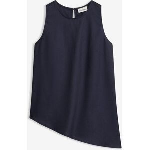 bonprix Top mit Leinenmischungblau 36Damen