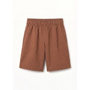 bonprix Schlupf-Shorts aus reiner Baumwollebraun 48Damen