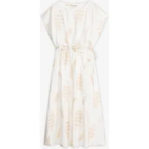 bonprix Midikleid mit Stickereiweiß 44Damen